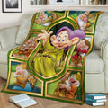 Dopey Dwarf Fleece Blanket Funny Gift For Fan 2 - PerfectIvy