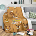 Eevee Fleece Blanket For Fan Gift 4 - PerfectIvy