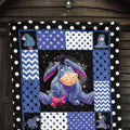 Eeyore Quilt Blanket Cute Gift Idea For Cartoon Fan 5 - PerfectIvy