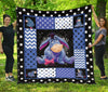 Eeyore Quilt Blanket Cute Gift Idea For Cartoon Fan 1 - PerfectIvy