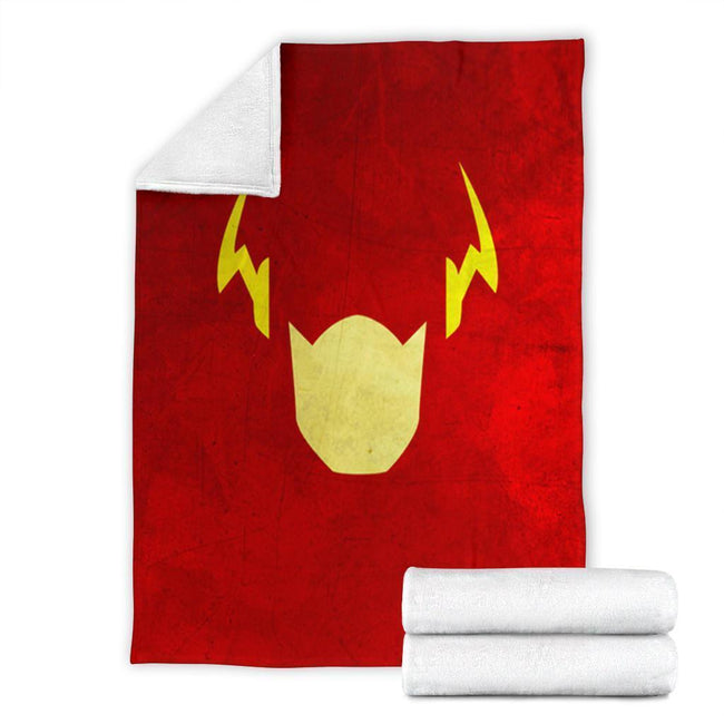Flash Symbol Fleece Blanket Funny Superheroes Fan Gift 4 - PerfectIvy