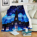 Frozen Castle Fleece Blanket Elsa Anna Fan Gift 1 - PerfectIvy