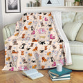 Funny Cats Fleece Blanket Gift Idea 2 - PerfectIvy