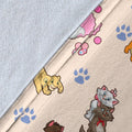 Funny Cats Fleece Blanket Gift Idea 5 - PerfectIvy