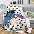 Funny Eeyore Fleece Blanket Winnie The Pooh Bedding Decor 3 - PerfectIvy