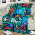 Funny Finding Nemo Fleece Blanket Gift Idea 2 - PerfectIvy