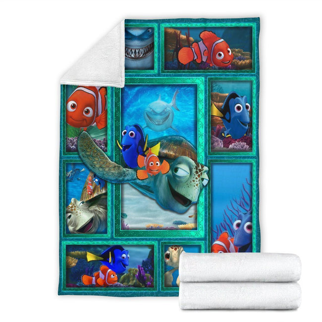 Funny Finding Nemo Fleece Blanket Gift Idea 4 - PerfectIvy