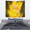 Goku Yellow Tapestry For Dragon Ball Fan Gift 3 - PerfectIvy