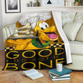 Good The Bone Pluto Fleece Blanket For Bedding Decor 1 - PerfectIvy