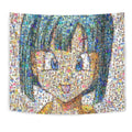 Graphic Art Bulma Tapestry For Dragon Ball Fan Gift Idea 1 - PerfectIvy