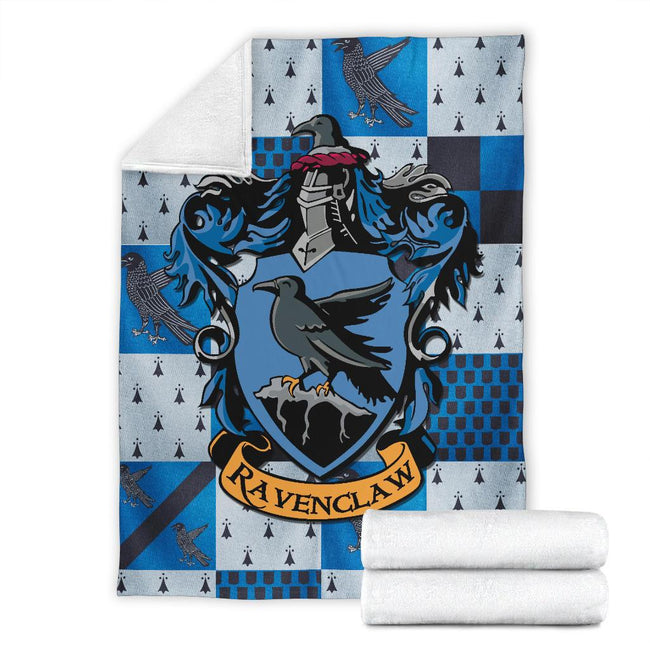 Harry Potter Ravenclaw Fleece Blanket House Badge Fan Gift 7 - PerfectIvy