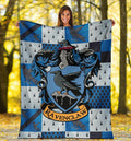 Harry Potter Ravenclaw Fleece Blanket House Badge Fan Gift 1 - PerfectIvy