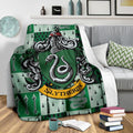 Harry Potter Slytherin Fleece Blanket House Badge Fan Gift 4 - PerfectIvy