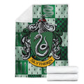 Harry Potter Slytherin Fleece Blanket House Badge Fan Gift 7 - PerfectIvy