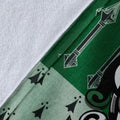 Harry Potter Slytherin Fleece Blanket House Badge Fan Gift 8 - PerfectIvy