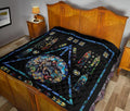 Harry Potter Blanket Custom Stain Glass Quilt Style For Fan 11 - PerfectIvy