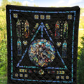 Harry Potter Blanket Custom Stain Glass Quilt Style For Fan 4 - PerfectIvy