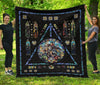 Harry Potter Blanket Custom Stain Glass Quilt Style For Fan 1 - PerfectIvy
