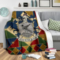 House Badge Ravenclaw Fleece Blanket For Harry Potter Bedding Decor 3 - PerfectIvy