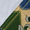 House Badge Slytherin Fleece Blanket Harry Potter Bedding Decor 5 - PerfectIvy