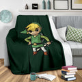 Hyrule Warriors Fleece Blanket Legend Of Zelda Bedding Decor 3 - PerfectIvy