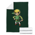 Hyrule Warriors Fleece Blanket Legend Of Zelda Bedding Decor 4 - PerfectIvy