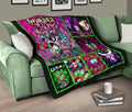 Invader Zim Quilt Blanket Funny Gift Idea 10 - PerfectIvy