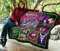 Invader Zim Quilt Blanket Funny Gift Idea 7 - PerfectIvy