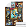 Jiminy Cricket Fleece Blanket Cartoon Fan Gift Idea 7 - PerfectIvy