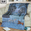 Keep On Believing Lady And The Tramp Fleece Blanket 2 - PerfectIvy