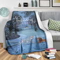 Keep On Believing Lady And The Tramp Fleece Blanket 3 - PerfectIvy
