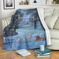 Keep On Believing Lady And The Tramp Fleece Blanket 1 - PerfectIvy