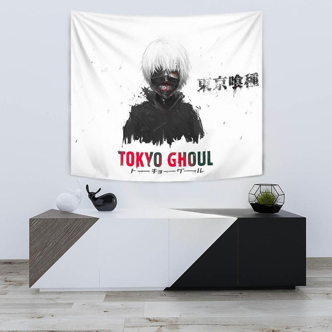 Ken Kaneki Tokyo Ghoul Tapestry Anime Fan Gift 2 - PerfectIvy