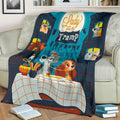 Lady And The Tramp Fleece Blanket For Bedding Decor 2 - PerfectIvy