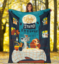 Lady And The Tramp Fleece Blanket For Bedding Decor 5 - PerfectIvy