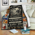 Lady And The Tramp Fleece Blanket My Only Love The Day I Met You 2 - PerfectIvy