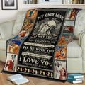 Lady And The Tramp Fleece Blanket My Only Love The Day I Met You 3 - PerfectIvy