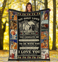 Lady And The Tramp Fleece Blanket My Only Love The Day I Met You 1 - PerfectIvy