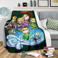 Legend Of Zelda Characters Fleece Blanket Fan Gift Idea 3 - PerfectIvy