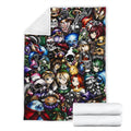 Legend Of Zelda Characters Fleece Blanket Gamer Fan Gift 4 - PerfectIvy