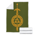 Legend Of Zelda Fleece Blanket Sword And Shield 1 - PerfectIvy