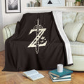 Legend Of Zelda Sword Symbol Fleece Blanket Bedding Decor Gift 1 - PerfectIvy