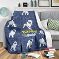 Let's Go Absol Pokemon Fleece Blanket Funny Gift For Fan 4 - PerfectIvy