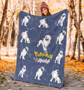 Let's Go Absol Pokemon Fleece Blanket Funny Gift For Fan 5 - PerfectIvy