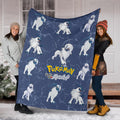 Let's Go Absol Pokemon Fleece Blanket Funny Gift For Fan 6 - PerfectIvy