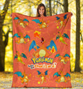 Let's Go Charizard Pokemon Fleece Blanket Gift Idea For Fan 1 - PerfectIvy