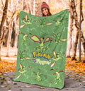 Let's Go Flygon Pokemon Fleece Blanket Funny Gift For Fan 5 - PerfectIvy