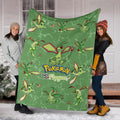 Let's Go Flygon Pokemon Fleece Blanket Funny Gift For Fan 6 - PerfectIvy