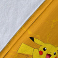 Let's Go Pikachu Pokemon Fleece Blanket Funny Gift Idea 8 - PerfectIvy