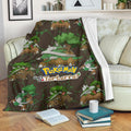 Let's Go Torterra Pokemon Fleece Blanket Funny Gift For Fan 2 - PerfectIvy